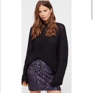 Free People Mini Sequin Mermaid Skirt